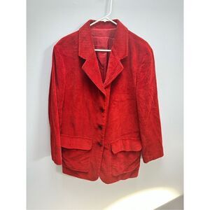 J. Crew Rust Corduroy Blazer, Size Medium